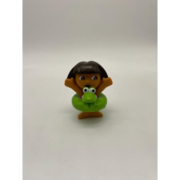Vintage Dora the Explorer Bath Tub Figurine - Mattel Nickelodeon Cartoon - Picture 1 of 6